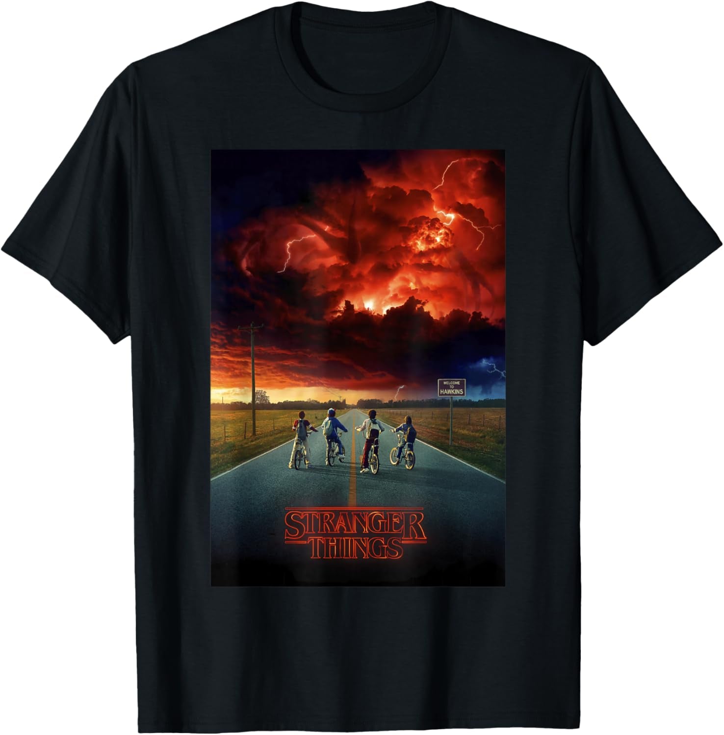 Demogorgon Cloud Poster T-Shirt