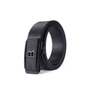 The New Buckle Toothless Automatic Buckle Belt Men'S Casual Style Business All-Match Waist Belt Personality Youth Trendy Pants
