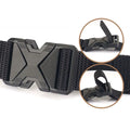 The New Men'S 125Cm Buckle Belt Nylon Braided Lightweight Breathable Daily Commuter Men'S Belt