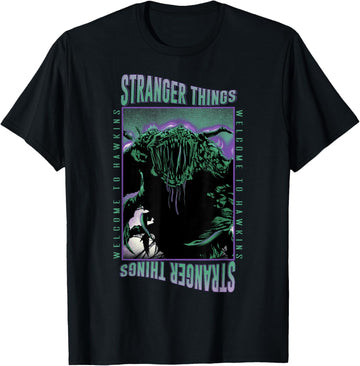 Netflix  Welcome to Hawkins Demogorgon T-Shirt