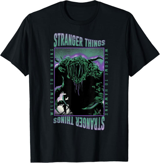 Netflix  Welcome to Hawkins Demogorgon T-Shirt