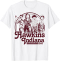 Netflix  Hawkins Indiana Group Shot 1985 T-Shirt